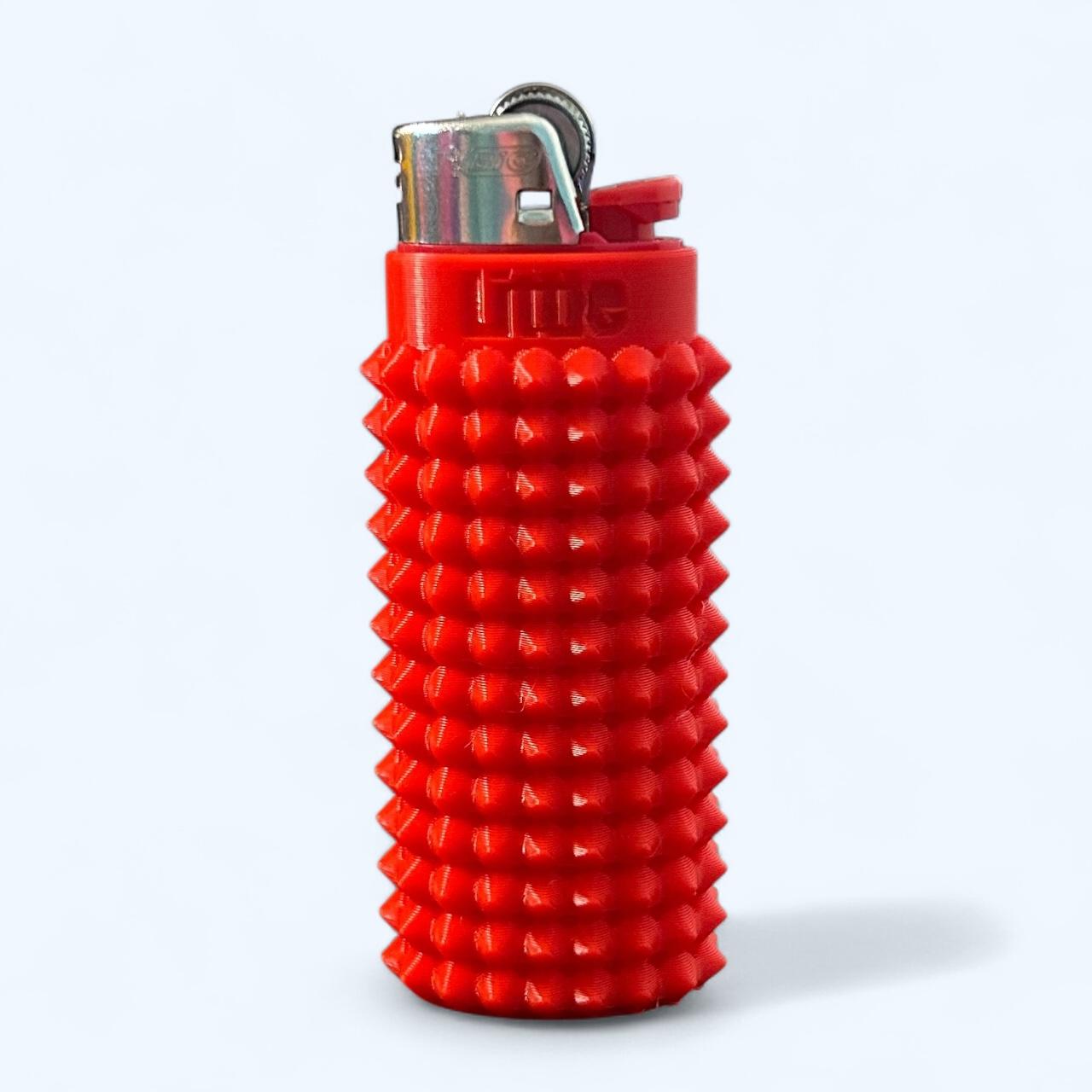 Little Ouchies Bic Lighter Sleeve, Little Ouchies Bic Lighter Sleeve designed for pain stims, Little Ouchies Grippie Bic Lighter Sleeve for anxiety and stress, Little Ouchies for sensory regulation, Little Ouchies for self-soothing, pain stim fidgets, autism fidgets for adults, discrete fidget toys, hand held fidget