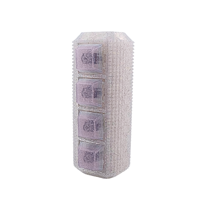 Little Ouchies Spikie Keytar, Little Ouchies Keytar are designed for pain stims, Little Ouchies Keytar for anxiety and stress, Little Ouchies for sensory regulation, Little Ouchies for self-soothing, pain stim fidgets, autism fidgets for adults, discrete fidget toys, fidget tools, pain stim tools, anxiety fidget, anxiety toy, keychain-friendly fidget, multi-sensory fidget, clicking fidget, squeeze fidget, pressure fidget, grippie fidget