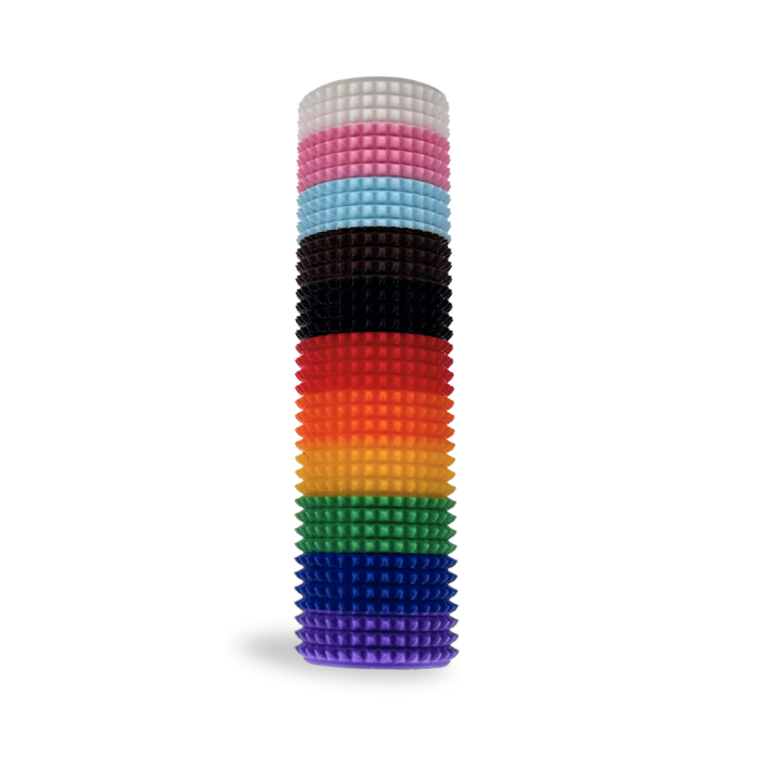 Little Ouchies Spikie Pride Collection, Little Ouchies Spikie designed for pain stims, Little Ouchies Spikie for anxiety and stress, Little Ouchies for sensory regulation, Little Ouchies for self-soothing, pain stim fidgets, autism fidgets for adults, discrete fidget toys, pride pain stim fidgets, LGBTQ+ fidgets, pride sensory fidgets