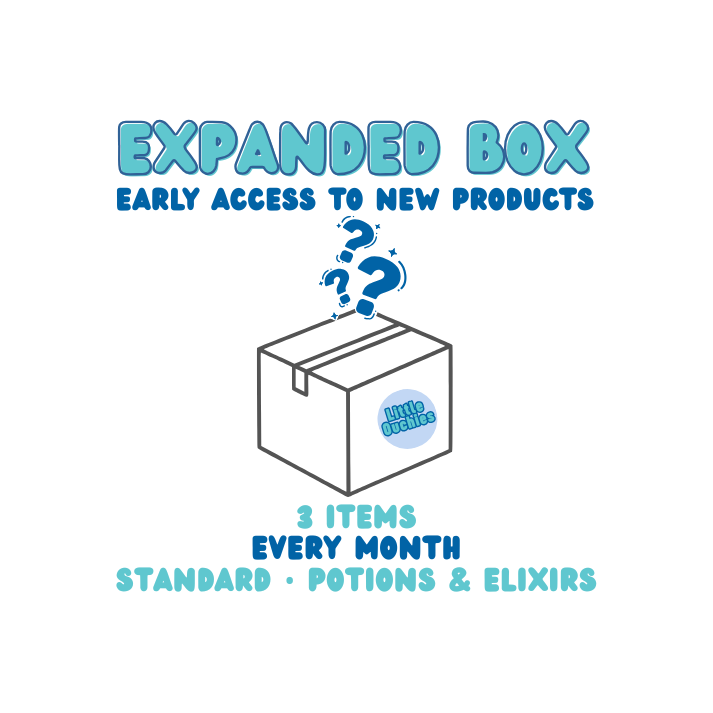Little Ouchies New Product Box - Expanded