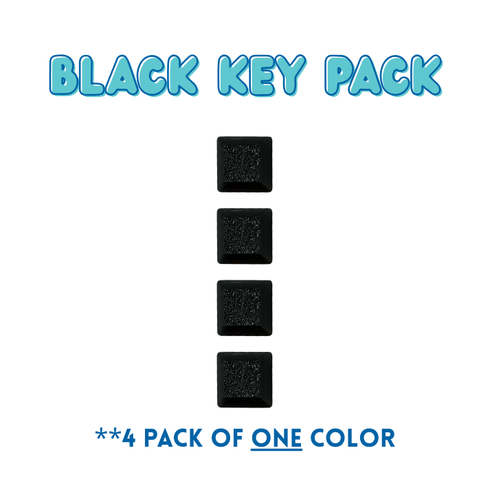 Little Ouchies Spikie Keytar Key Colors, Little Ouchies Spikie Keytar Keys set of 4 black, Little Ouchies Keytar for anxiety and stress, Little Ouchies for sensory regulation, Little Ouchies for self-soothing, pain stim fidgets, autism fidgets for adults, discrete fidget toys, fidget tools, pain stim tools, anxiety fidget, keychain-friendly fidget, multi-sensory fidget, clicking fidget, squeeze fidget, pressure fidget, Customized fidgets.