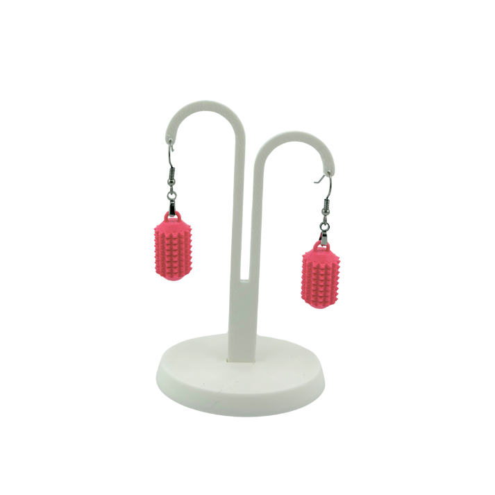 Little Ouchies Grippie Earrings, Little Ouchies Grippie Earrings designed for pain stims, Little Ouchies Grippie Earrings for anxiety and stress, Little Ouchies for sensory regulation, Little Ouchies for self-soothing, pain stim toys for kids, autism fidgets for adults, discrete fidget toys, small fidgets, wearable fidget, wearable fidget for adults, fidget earrings
