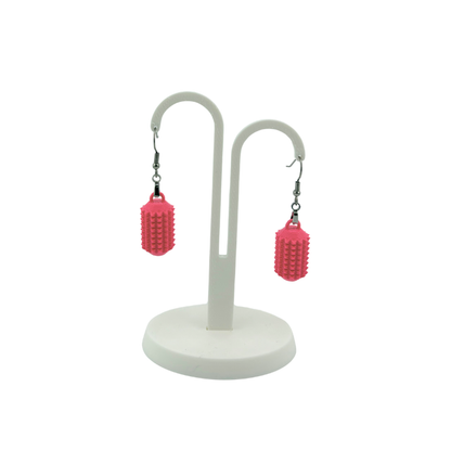 Little Ouchies Grippie Earrings, Little Ouchies Grippie Earrings designed for pain stims, Little Ouchies Grippie Earrings for anxiety and stress, Little Ouchies for sensory regulation, Little Ouchies for self-soothing, pain stim toys for kids, autism fidgets for adults, discrete fidget toys, small fidgets, wearable fidget, wearable fidget for adults, fidget earrings
