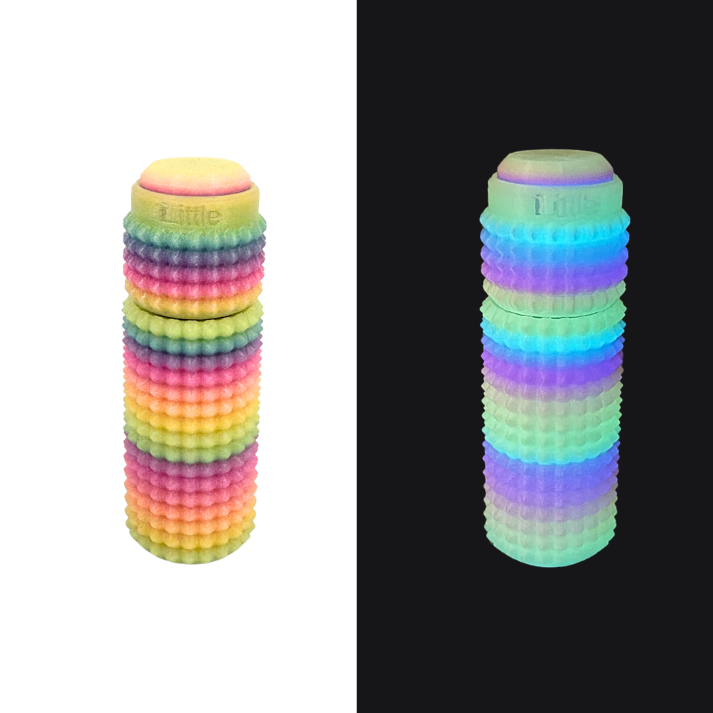 Little Ouchies - Grippie Spin Clicks Rainbow Glow