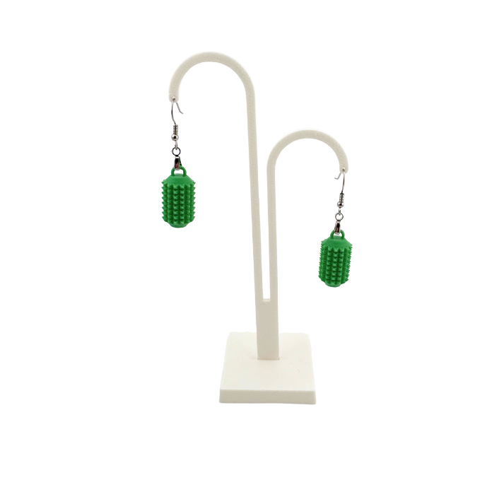 Little Ouchies Spikie Earrings, Little Ouchies Spikie Earrings designed for pain stims, Little Ouchies Spikie Earrings for anxiety and stress, Little Ouchies for sensory regulation, Little Ouchies for self-soothing, pain stim toys for kids, autism fidgets for adults, discrete fidget toys, small fidgets, wearable fidget, wearable fidget for adults