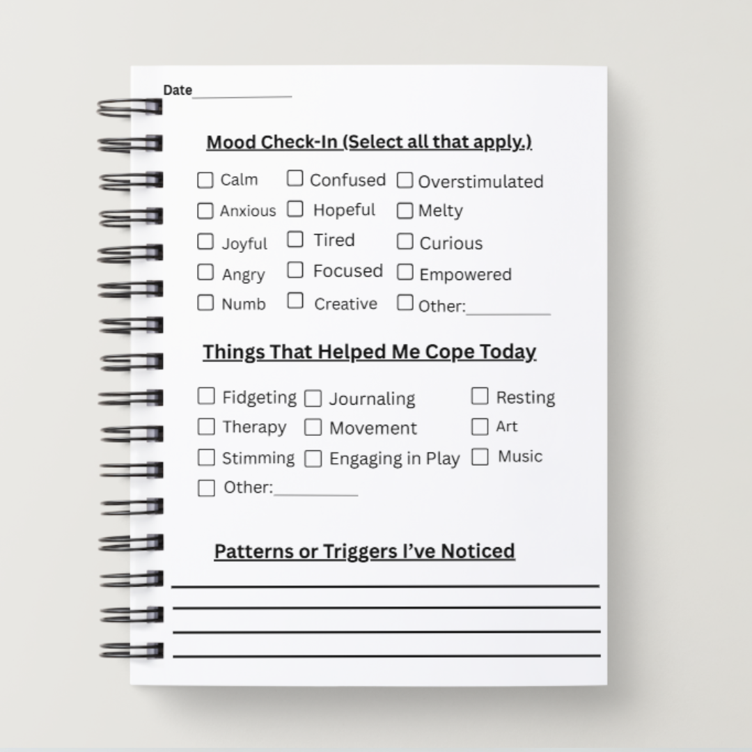 Little Ouchies Mental Health Journal