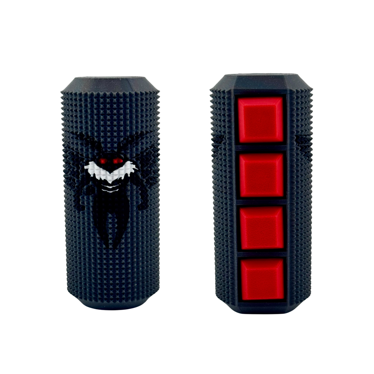 Mothman Spooky Season Keytar, a Halloween sensory fidget with four clicking keys