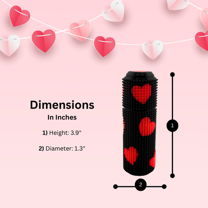 Little Ouchies Spin Click Love Bug, heart pattern fidget, Little Ouchies Spin Clicks designed for pain stims, Little Ouchies Spin Click for anxiety and stress, Little Ouchies for sensory regulation, Little Ouchies for self-soothing, pain stim fidgets, autism fidgets for adults, discrete fidget toys, fidget tools, pain stim tools, anxiety fidget, anxiety toy, keychain-friendly fidget, multi-sensory fidget, clicking fidget, squeeze fidget, spin fidget, fidget spinner
