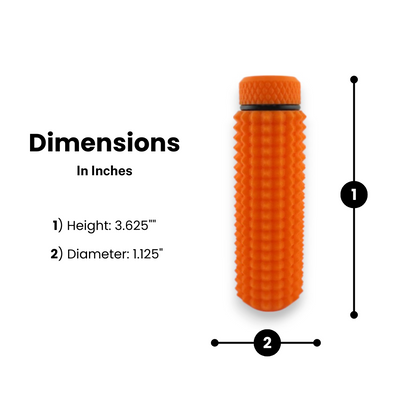 Little Ouchies Grippie Chapstick Holder dimension, Little Ouchies Grippie Chapstick Holder Size, Little Ouchies Grippie Chapstick Holders are designed for pain stims, Little Ouchies Grippie Chapstick Holder for anxiety and stress, Little Ouchies for sensory regulation, Little Ouchies for self-soothing, pain stim accessories, autism fidgets for adults, discrete fidget toys, small fidgets 
