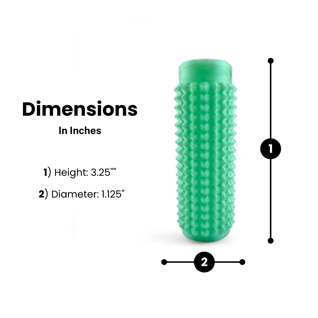 Little Ouchies Grippies size shown from The Elixir Collection, Little Ouchies Grippies are designed for pain stims, Little Ouchies Grippies for anxiety and stress, Little Ouchies for sensory regulation, Little Ouchies for self-soothing, pain stim fidgets, autism fidgets for adults, discrete fidget toys 
