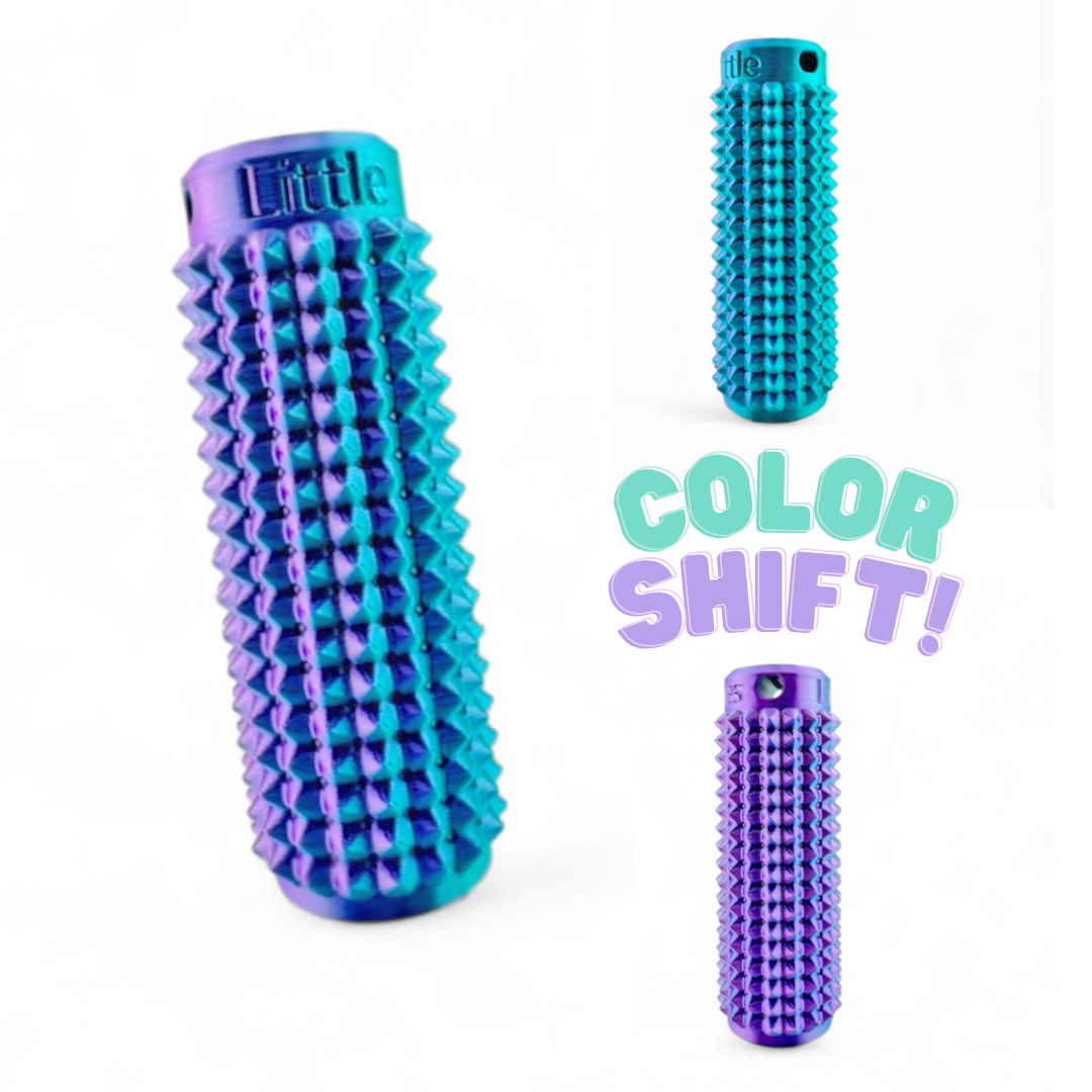 Little Ouchies Grippies The Mythic Collection color Mermaid Color Shift, Little Ouchies Grippies are designed for pain stims, Little Ouchies Grippies for anxiety and stress, Little Ouchies for sensory regulation, Little Ouchies for self-soothing, pain stim fidgets, autism fidgets for adults, discrete fidget toys 