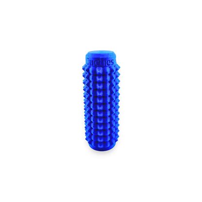 Little Ouchies Mini Grippies shown in blue, Little Ouchies Mini Grippies are designed for pain stims, Little Ouchies Mini Grippies for anxiety and stress, Little Ouchies for sensory regulation, Little Ouchies for self-soothing, pain stim toys for kids, autism fidgets for adults, discrete fidget toys, small fidgets 
