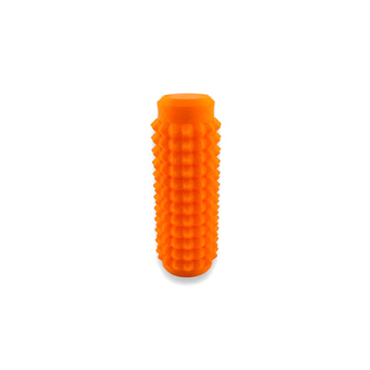 Little Ouchies Mini Grippies shown in orange, Little Ouchies Mini Grippies are designed for pain stims, Little Ouchies Mini Grippies for anxiety and stress, Little Ouchies for sensory regulation, Little Ouchies for self-soothing, pain stim toys for kids, autism fidgets for adults, discrete fidget toys, small fidgets 
