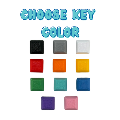 Little Ouchies Spikie Keytar Key Colors, Little Ouchies Spikie Keytar Keys, Little Ouchies Keytar are designed for pain stims, Little Ouchies Keytar for anxiety and stress, Little Ouchies for sensory regulation, Little Ouchies for self-soothing, pain stim fidgets, autism fidgets for adults, discrete fidget toys, fidget tools, pain stim tools, anxiety fidget, anxiety toy, keychain-friendly fidget, multi-sensory fidget, clicking fidget, squeeze fidget, pressure fidget, Customized fidgets