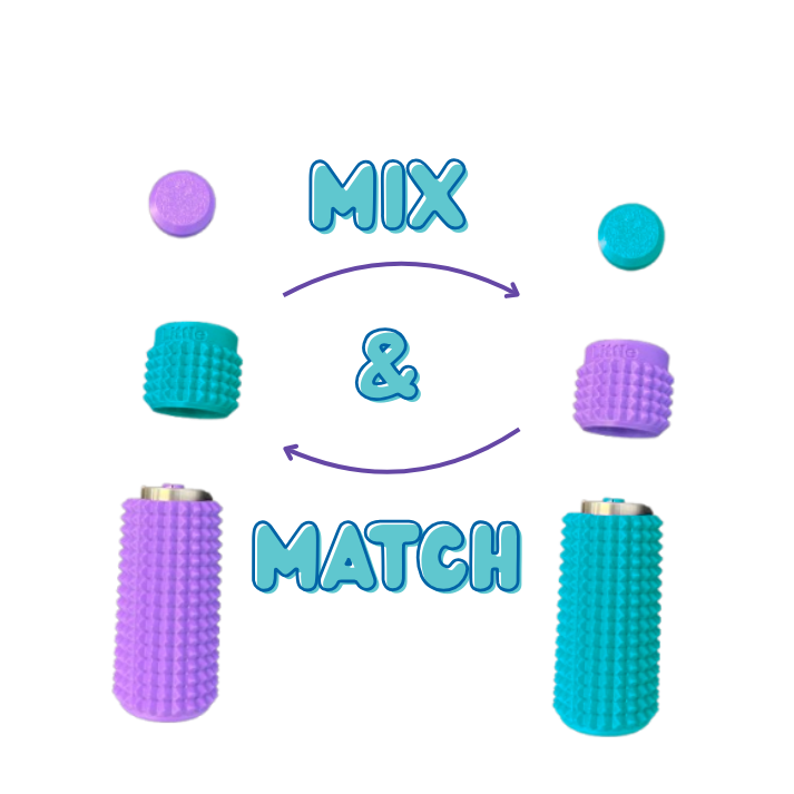 Little Ouchies Spin Click, Little Ouchies Spin Clicks designed for pain stims, Little Ouchies Spin Click for anxiety and stress, Little Ouchies for sensory regulation, Little Ouchies for self-soothing, pain stim fidgets, autism fidgets for adults, discrete fidget toys, fidget tools, pain stim tools, anxiety fidget, anxiety toy, keychain-friendly fidget, multi-sensory fidget, clicking fidget, squeeze fidget, spin fidget, fidget spinner 