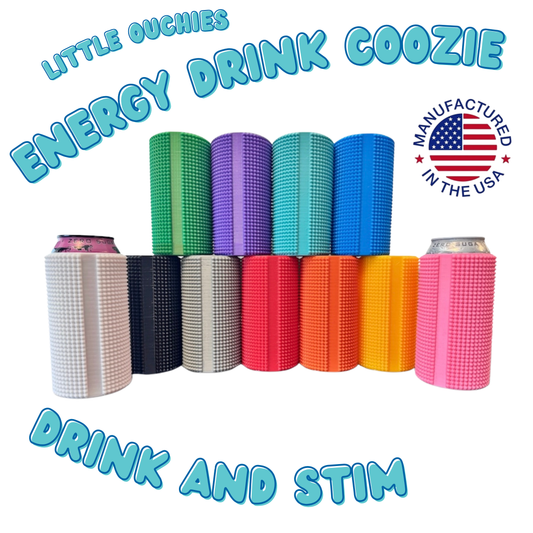Little Ouchies Flex Can Coozie Tall - Fits 16 oz Energy Drink Cans