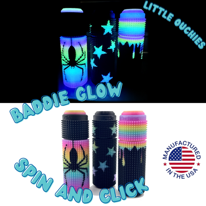 Little Ouchies Orbit Spin Click - Spikie - Baddie Glow Collection