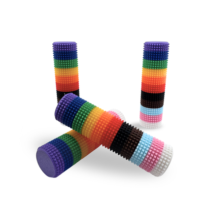 Little Ouchies Spikie Pride Collection, Little Ouchies Spikie designed for pain stims, Little Ouchies Spikie for anxiety and stress, Little Ouchies for sensory regulation, Little Ouchies for self-soothing, pain stim fidgets, autism fidgets for adults, discrete fidget toys, pride pain stim fidgets, LGBTQ+ fidgets, pride sensory fidgets