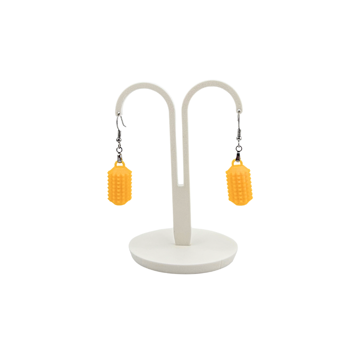 Little Ouchies Spikie Earrings, Little Ouchies Spikie Earrings designed for pain stims, Little Ouchies Spikie Earrings for anxiety and stress, Little Ouchies for sensory regulation, Little Ouchies for self-soothing, pain stim toys for kids, autism fidgets for adults, discrete fidget toys, small fidgets, wearable fidget, wearable fidget for adults