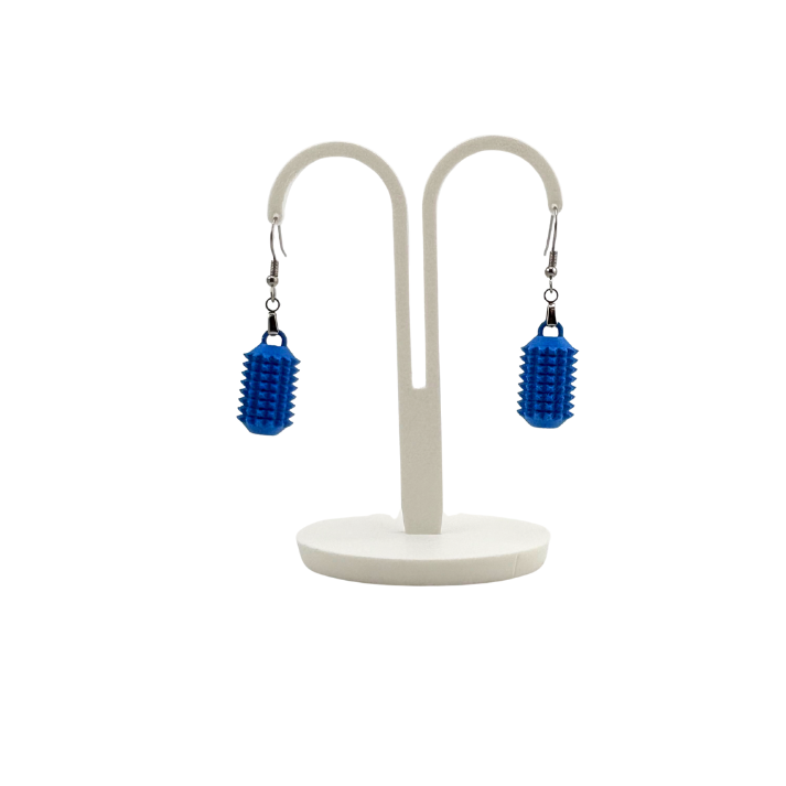 Little Ouchies Spikie Earrings, Little Ouchies Spikie Earrings designed for pain stims, Little Ouchies Spikie Earrings for anxiety and stress, Little Ouchies for sensory regulation, Little Ouchies for self-soothing, pain stim toys for kids, autism fidgets for adults, discrete fidget toys, small fidgets, wearable fidget, wearable fidget for adults