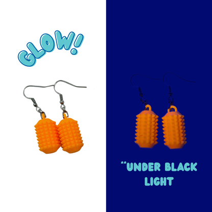 Little Ouchies Spikie Earrings - Glow Collection