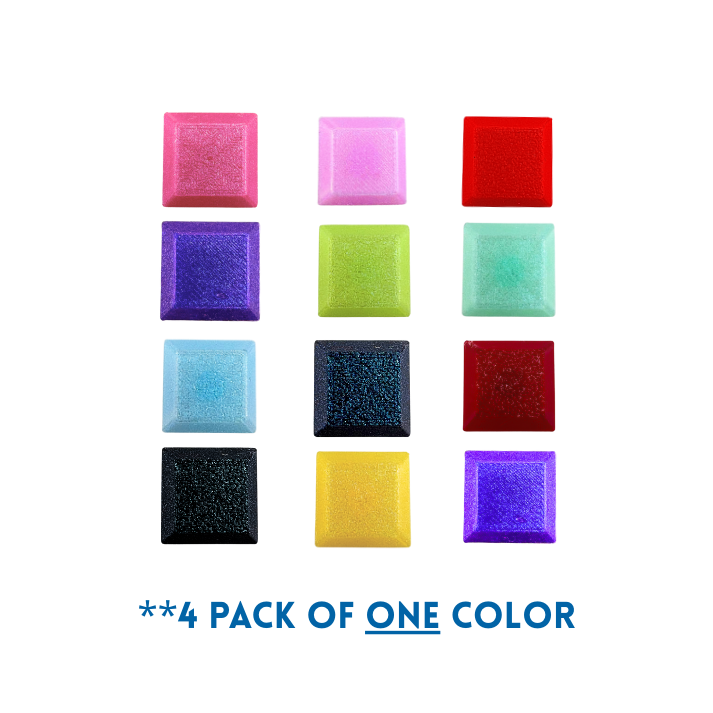 Little Ouchies spikie Keytar Keys, Keys ONLY, extra keys to customize spikie keytar, extra keys for customization, custom fidgets, more ways to customize spikie keytar, more ways to customize fidgets, customizable fidget tools, custom sensory tools, 
