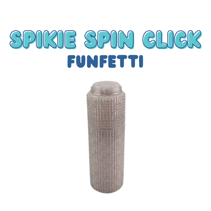 Little Ouchies Spikie Spin Click, Little Ouchies Spikie Spin Clicks designed for pain stims, Little Ouchies Spin Click for anxiety and stress, Little Ouchies for sensory regulation, Little Ouchies for self-soothing, pain stim fidgets, autism fidgets for adults, discrete fidget toys, fidget tools, pain stim tools, anxiety fidget, anxiety toy, keychain-friendly fidget, multi-sensory fidget, clicking fidget, squeeze fidget, spin fidget, fidget spinner 