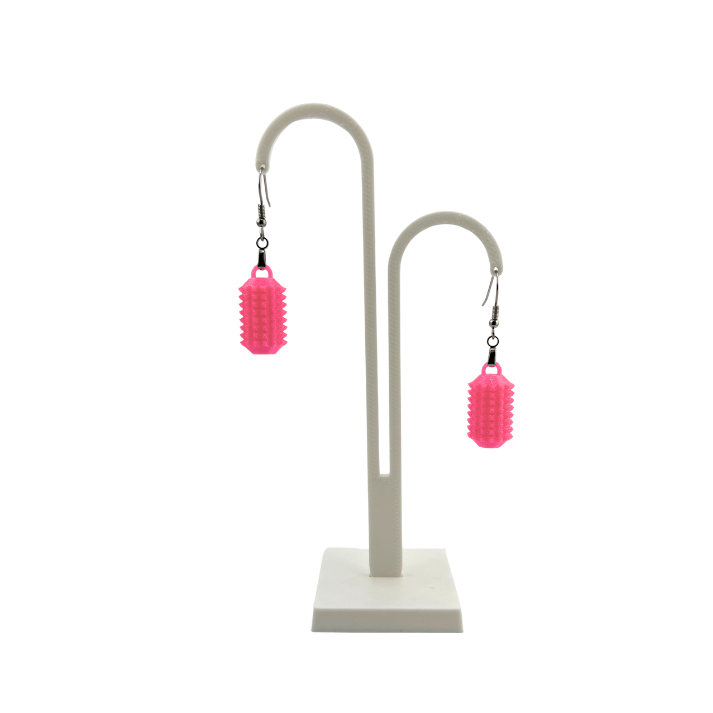 Little Ouchies Spikie Earrings, Little Ouchies Spikie Earrings designed for pain stims, Little Ouchies Spikie Earrings for anxiety and stress, Little Ouchies for sensory regulation, Little Ouchies for self-soothing, pain stim toys for kids, autism fidgets for adults, discrete fidget toys, small fidgets, wearable fidget, wearable fidget for adults