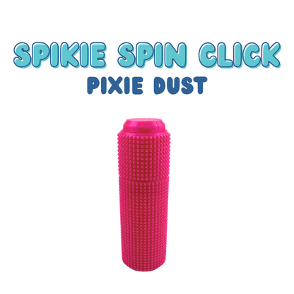 Little Ouchies Spikie Spin Click, Little Ouchies Spikie Spin Clicks designed for pain stims, Little Ouchies Spin Click for anxiety and stress, Little Ouchies for sensory regulation, Little Ouchies for self-soothing, pain stim fidgets, autism fidgets for adults, discrete fidget toys, fidget tools, pain stim tools, anxiety fidget, anxiety toy, keychain-friendly fidget, multi-sensory fidget, clicking fidget, squeeze fidget, spin fidget, fidget spinner 