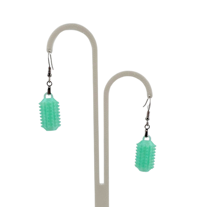 Little Ouchies Spikie Earrings, Little Ouchies Spikie Earrings designed for pain stims, Little Ouchies Spikie Earrings for anxiety and stress, Little Ouchies for sensory regulation, Little Ouchies for self-soothing, pain stim toys for kids, autism fidgets for adults, discrete fidget toys, small fidgets, wearable fidget, wearable fidget for adults