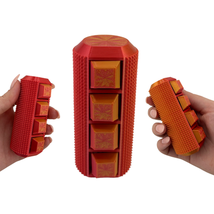 Little Ouchies Spikie Keytar, Little Ouchies Keytar are designed for pain stims, Little Ouchies Keytar for anxiety and stress, Little Ouchies for sensory regulation, Little Ouchies for self-soothing, pain stim fidgets, autism fidgets for adults, discrete fidget toys, fidget tools, pain stim tools, anxiety fidget, anxiety toy, keychain-friendly fidget, multi-sensory fidget, clicking fidget, squeeze fidget, pressure fidget, grippie fidget
